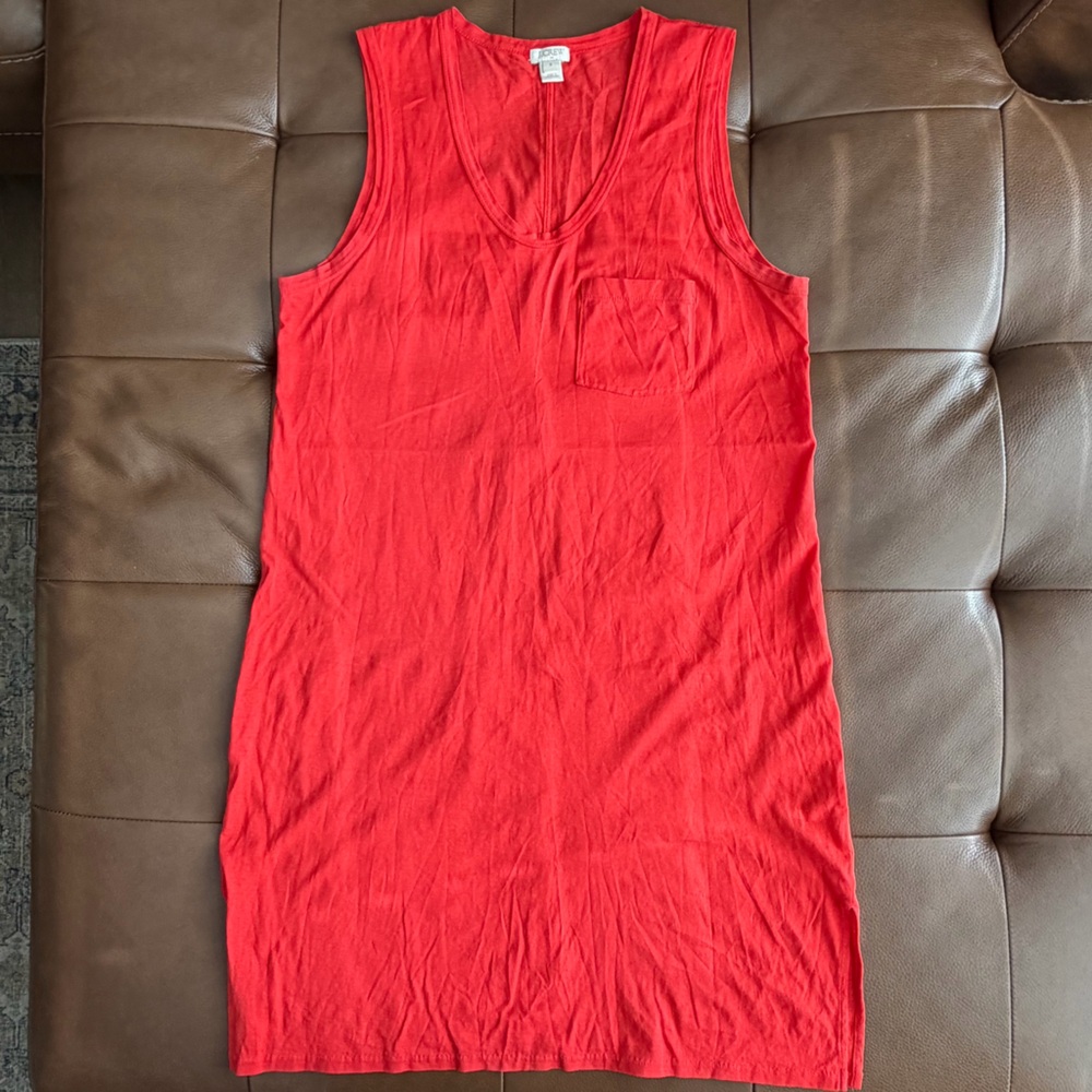 J. Crew Red Mini Dress